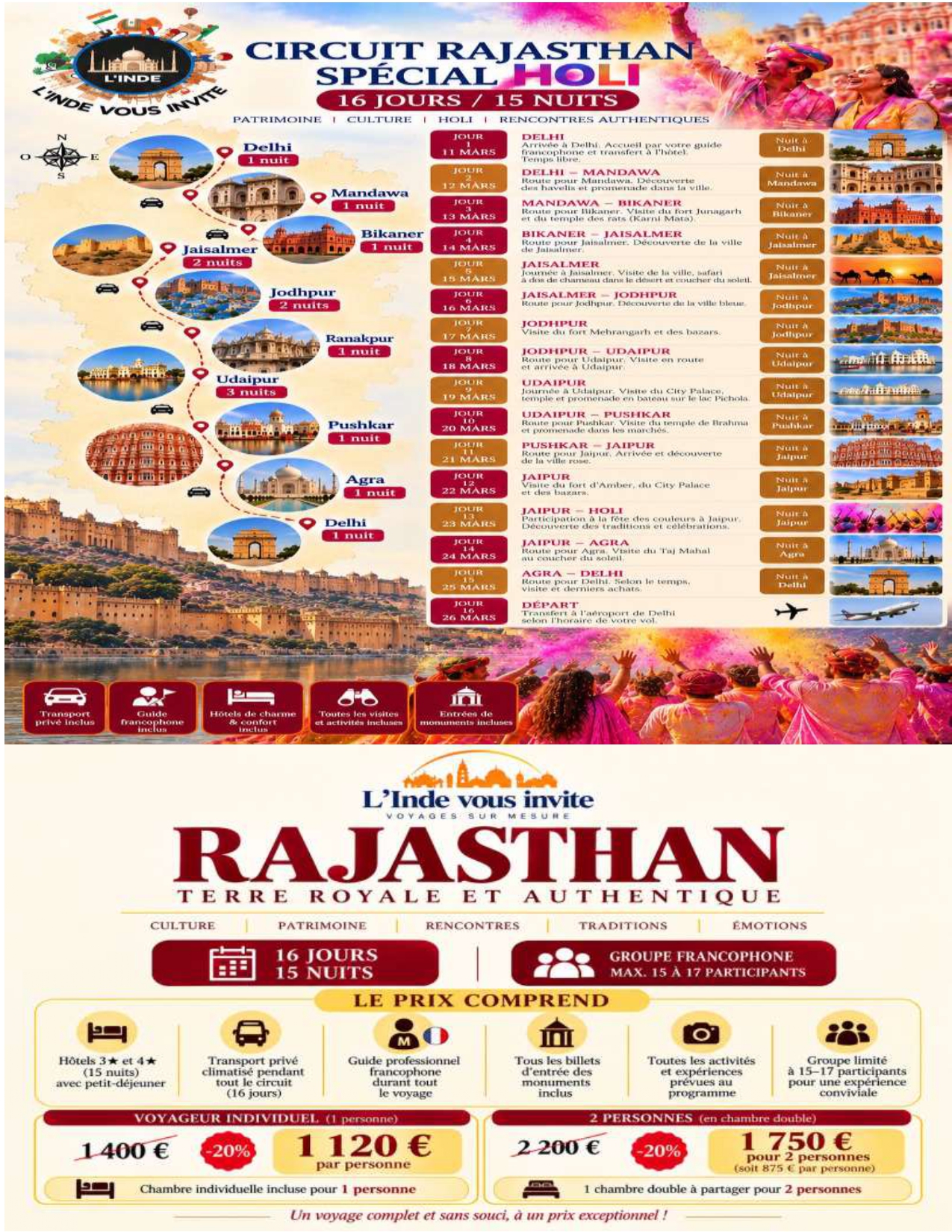 Voyage en Inde - Page 1